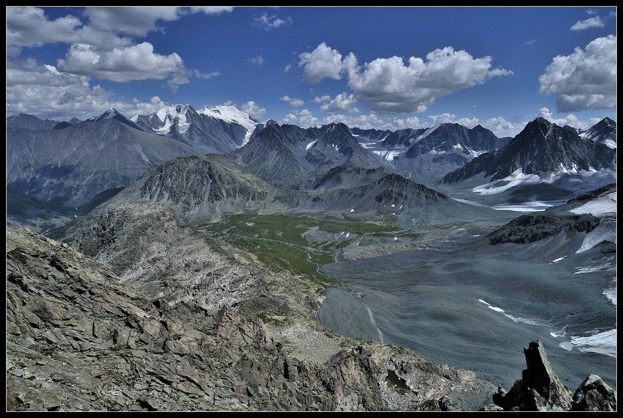 алтай, катунский хр.г.белуха, истоки р.кучерла, АНАТОЛИЙ ДОВЫДЕНКО