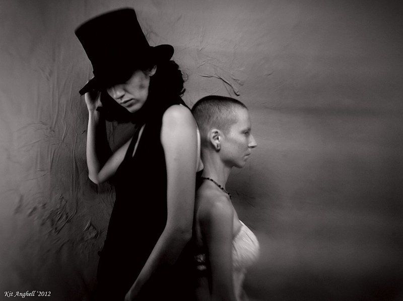 photocex, anghell, girl, freek, wedding Свадьба в стиле фрик-панк фото превью