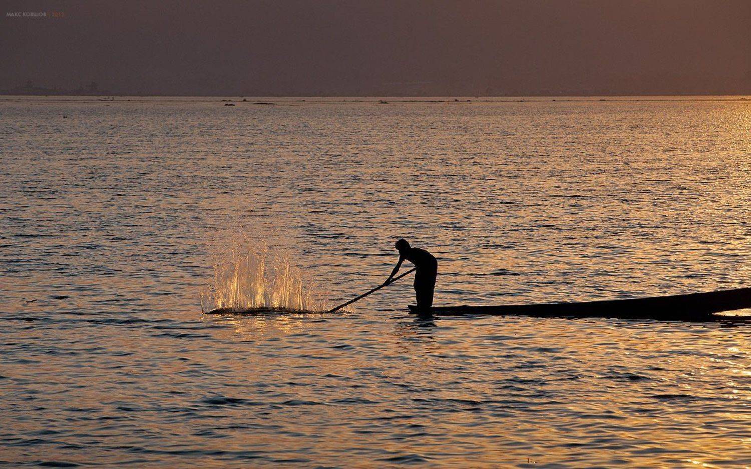 мьянма, бирма, озеро инле, Макс Ковшов