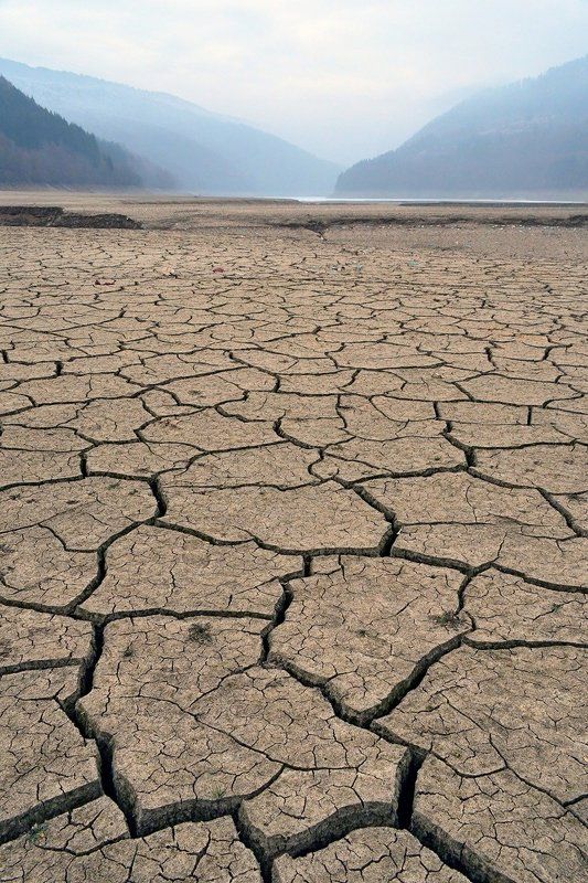 водохранилище, трещины, речка, Планета Шелезяка фото превью