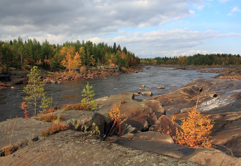 Осень на скалах фото превью