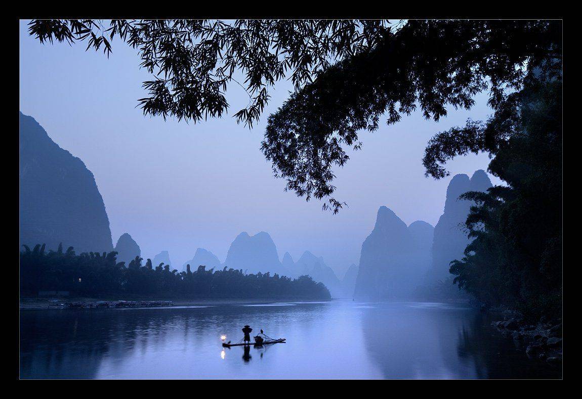 китай, река, ли, рыбак, фото-тур, Yury Pustovoy