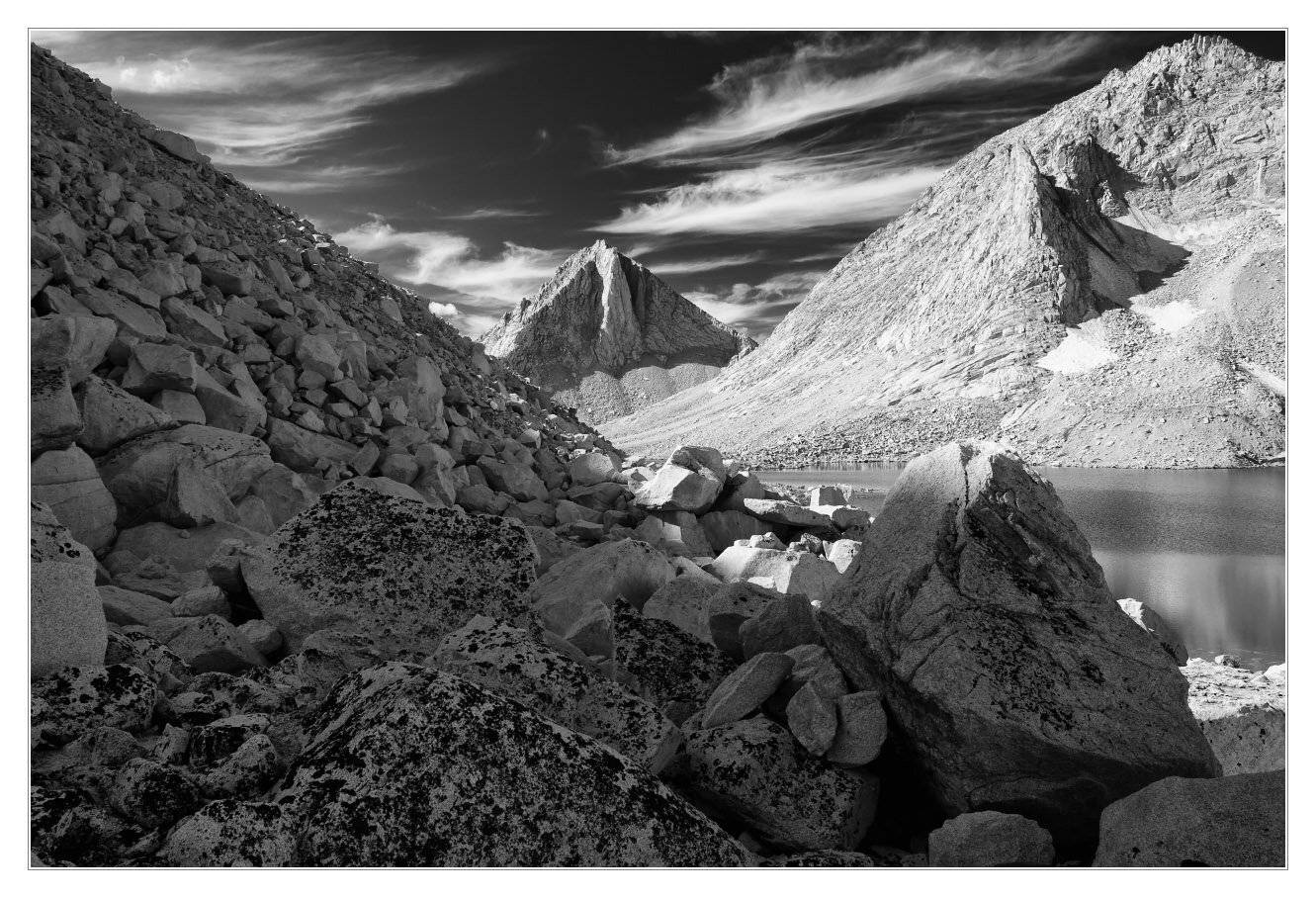 california, sierra nevada, royce lakes basin, merriam peak, Boris Zhitomirsky