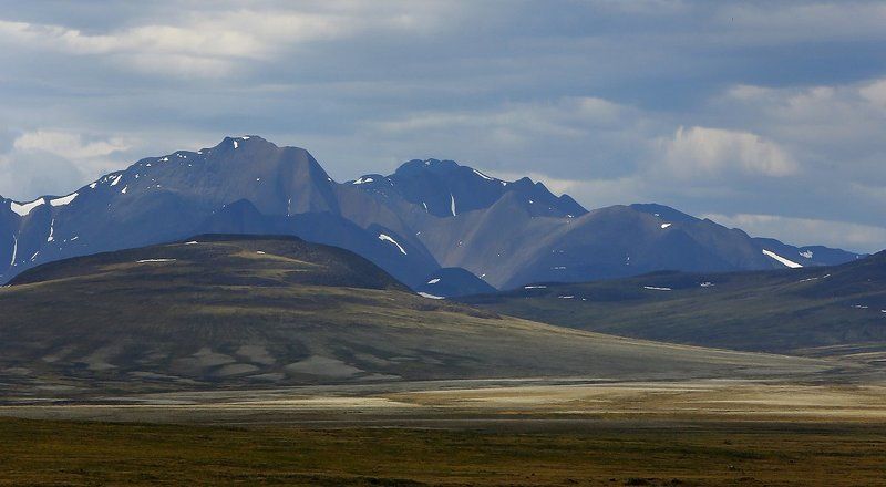 россия, чукотка, пейзаж, небо, облака, сопки, природа, *** фото превью