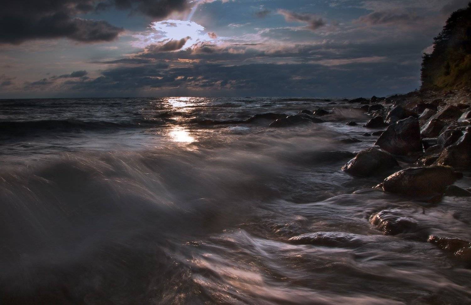 море, закат, Ирина Заграничная