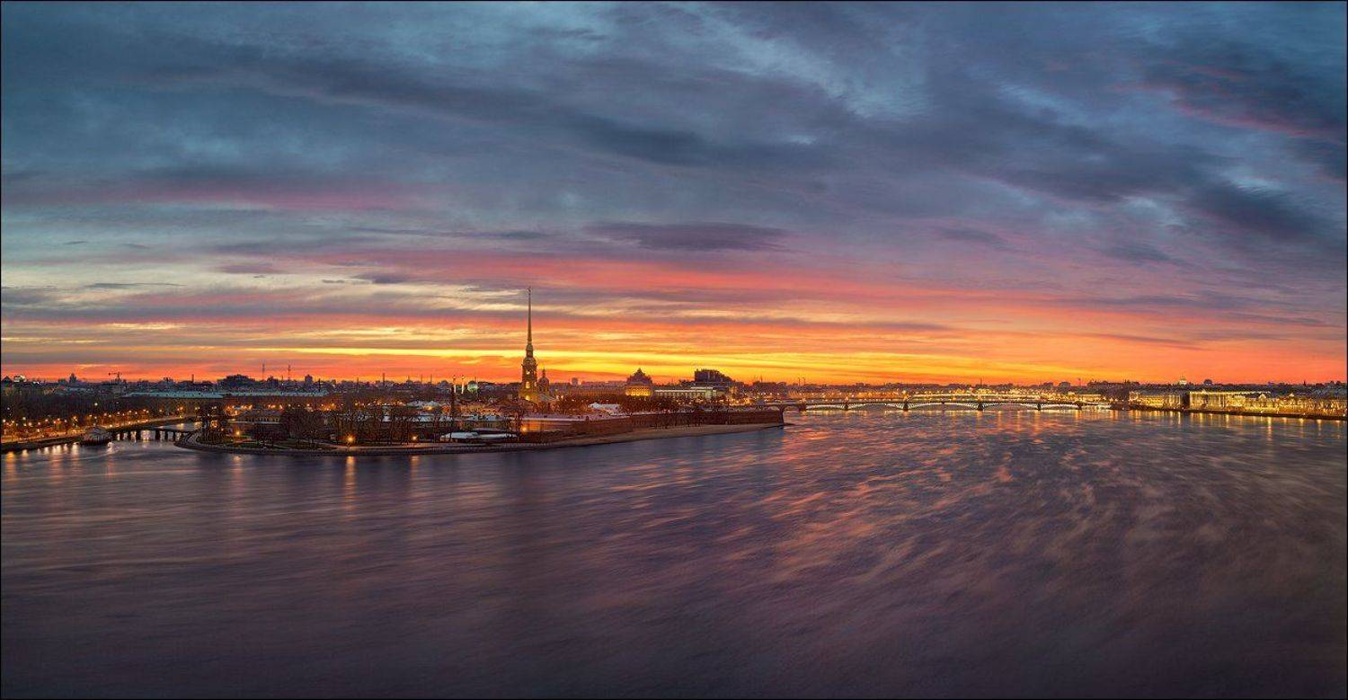 санкт-петербург, нева, заячий, остров, петропавловская, крепость, собор, мечеть, панорама, EGRA : ЕГРА