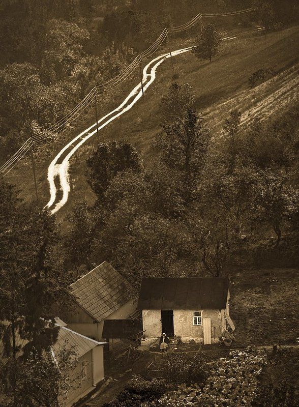 деревня, село, бабушка \