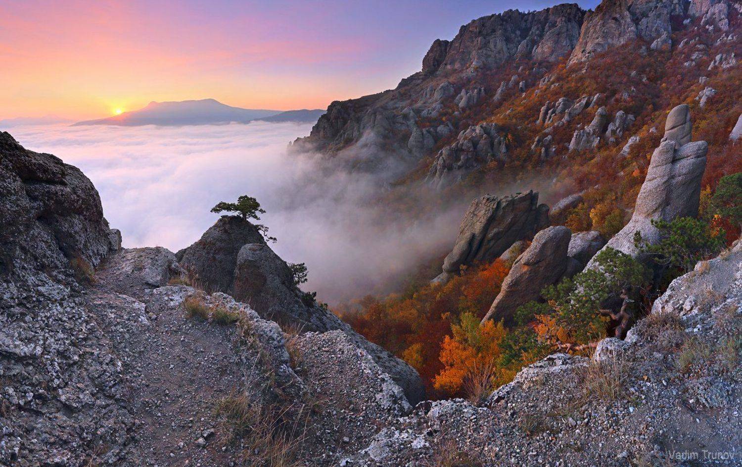 крым, долина привидений, демерджи, Вадим Трунов