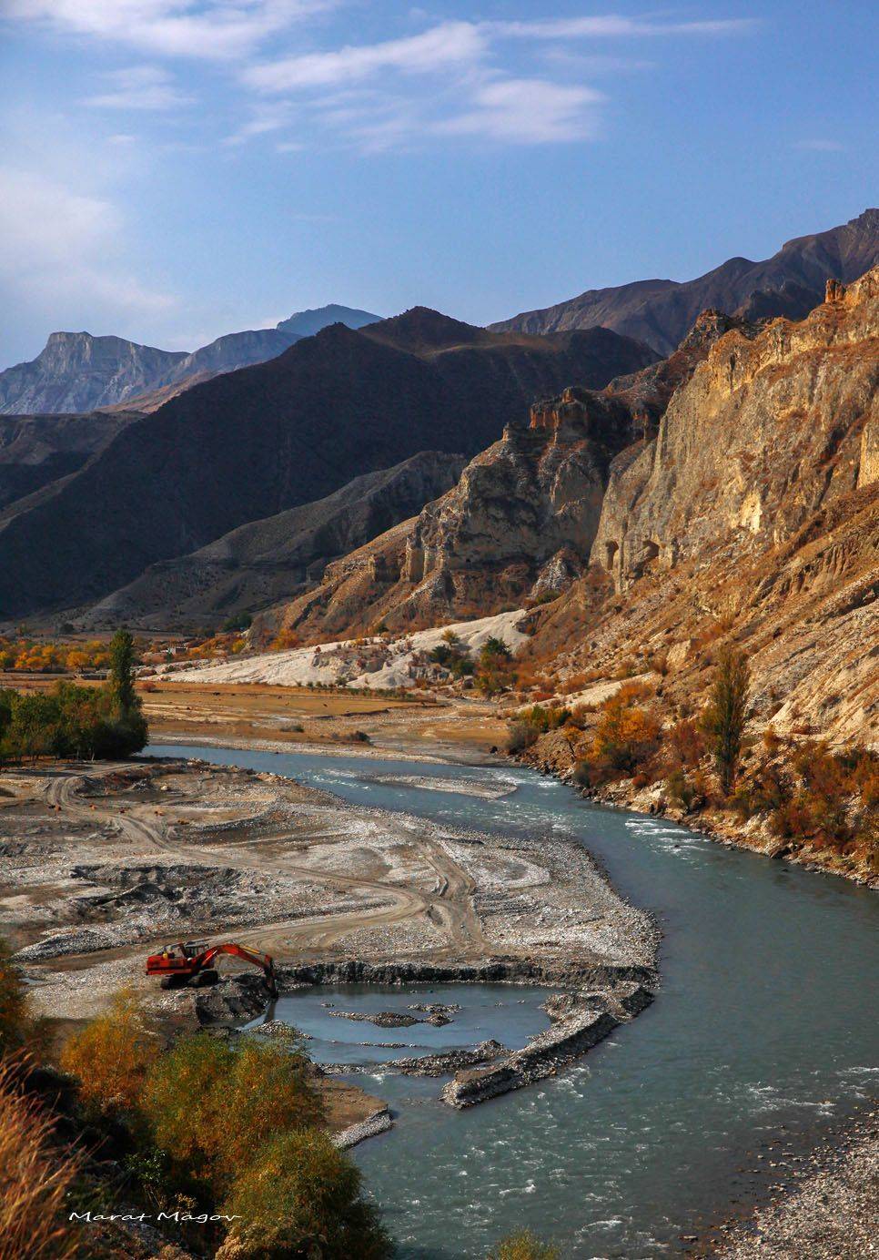 осень,река,пейзаж,горы,природа,дагестан., Marat Magov