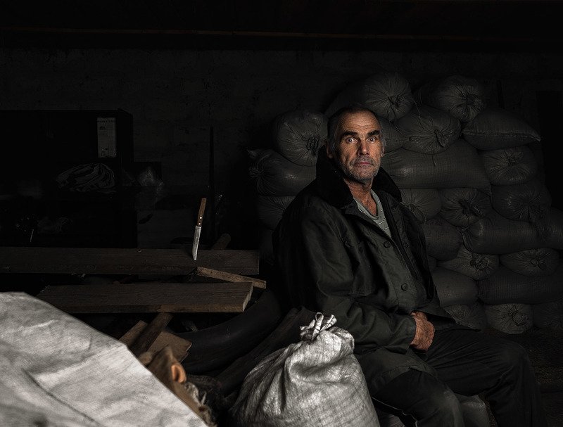 деревня, мужик, мужчина,крестьянин,цвет,тонирование,свет, Деревня, дом, отец. фото превью