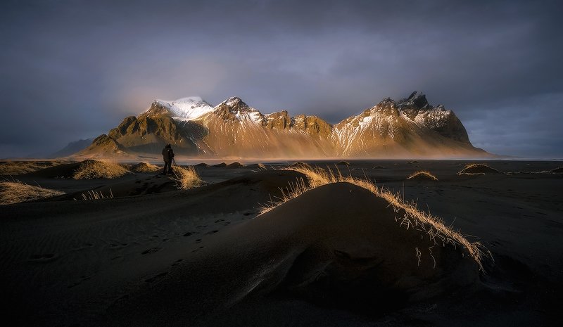 исландия, маяк, вестрахорн Ландшафты Исландии... фото превью