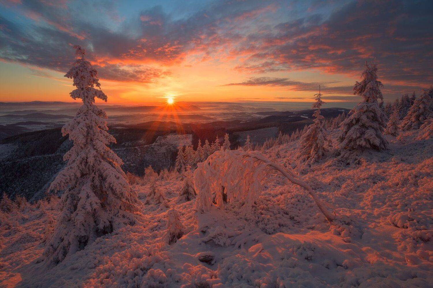 landscape,canon,surise,winter,mountains, Iza i Darek Mitręga