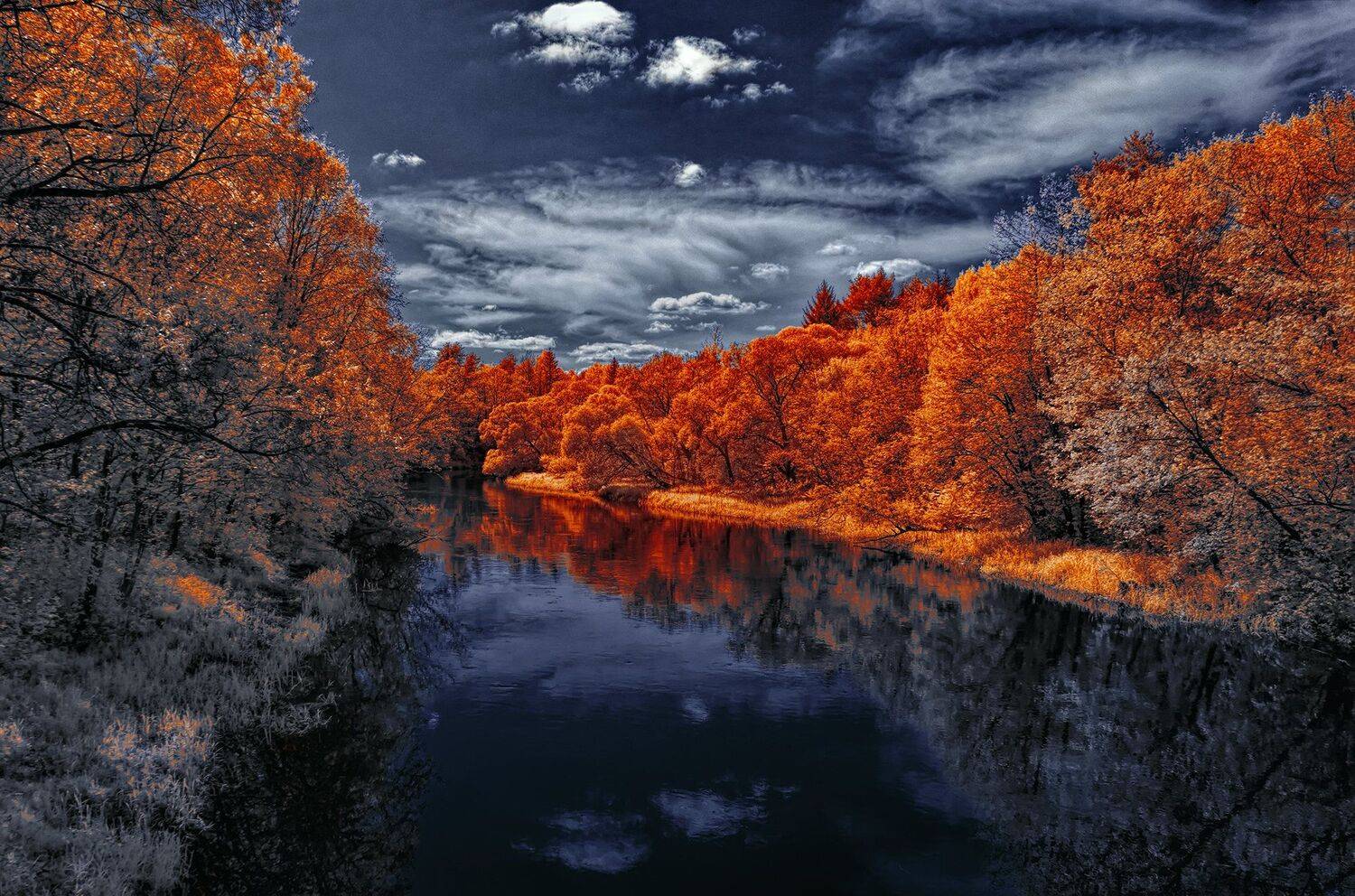 infrared,ик-фото,инфракрасное фото, инфракрасная фотография, пейзаж, весна, Sixten ( Сергей )