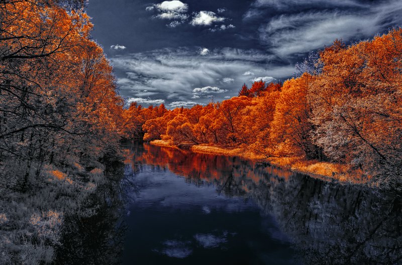 Два облака. фото превью