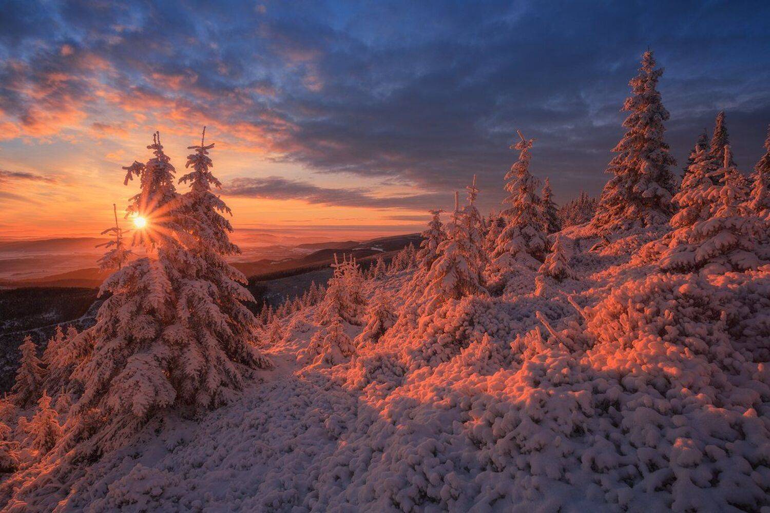landscape,canon,surise,winter,mountains, Iza i Darek Mitręga