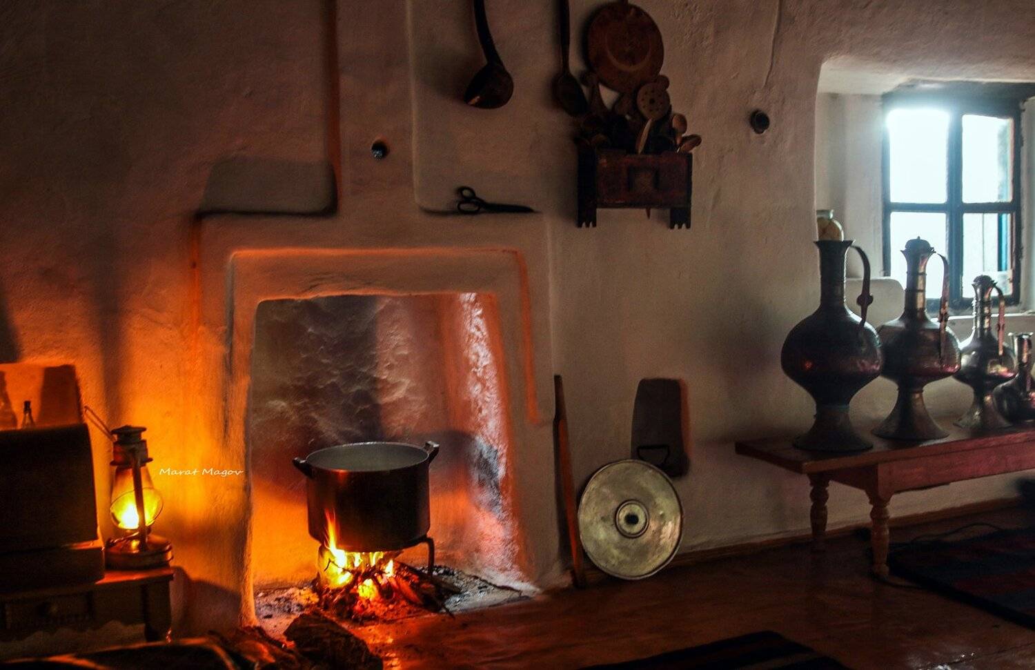 очаг,камин.дом.аул.гостевой дом,, Marat Magov