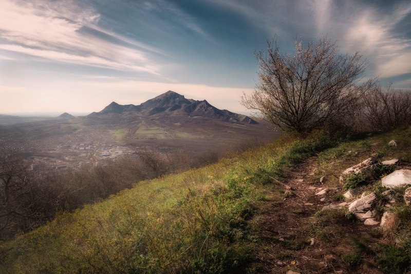 горы, пейзаж, кавках, лето, природа, солнце, mountains, landscape, quotation marks, summer, nature, sun Бештау фото превью