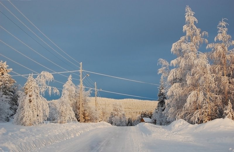 швеция Загудели заиграли провода... фото превью