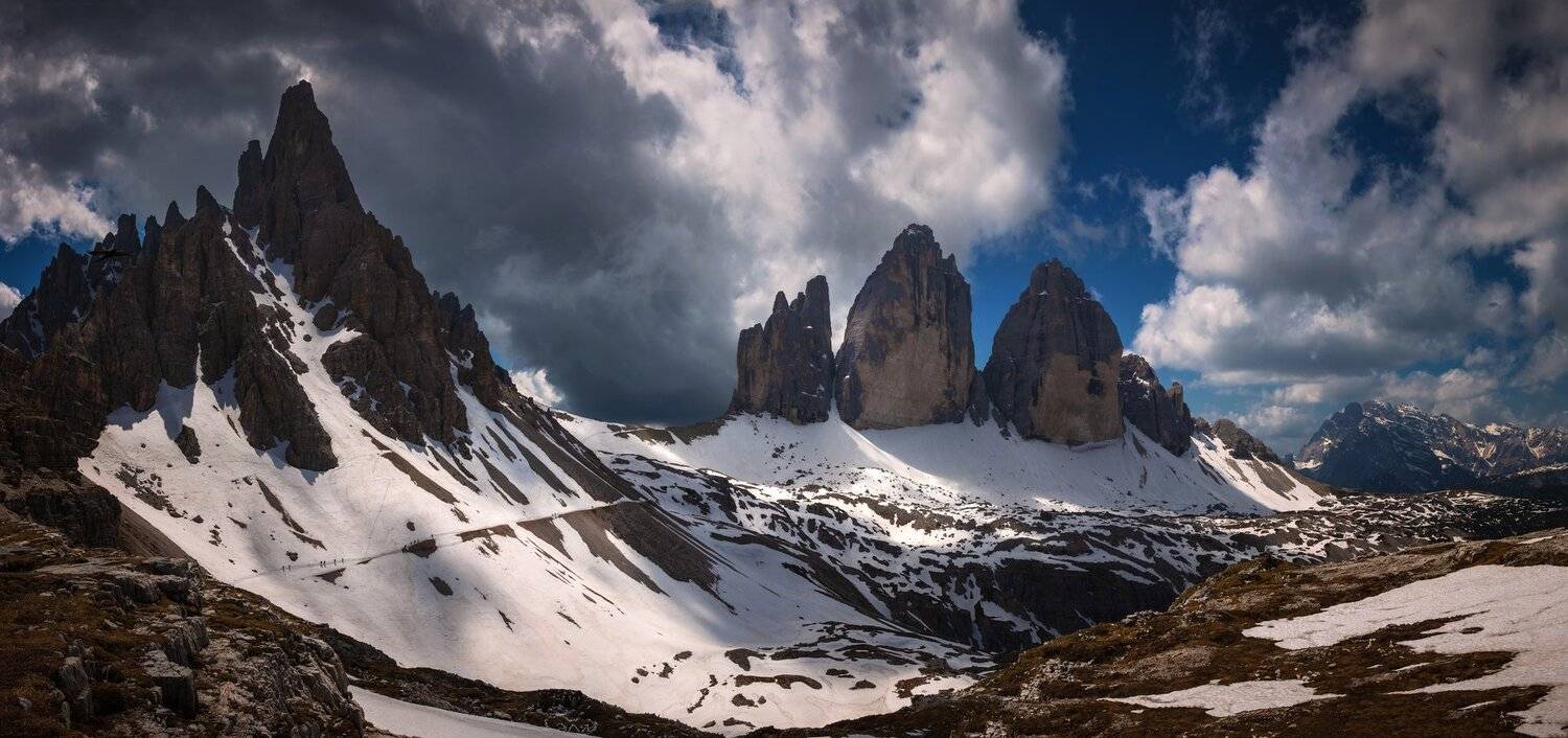 panorama, dolomiti, dolomites, photography, mood, blue, silence, rocks, peaks, cluouds, glacier, alps, wbpa, nature, beautiful, stunning, landscape,, Сергей Быков