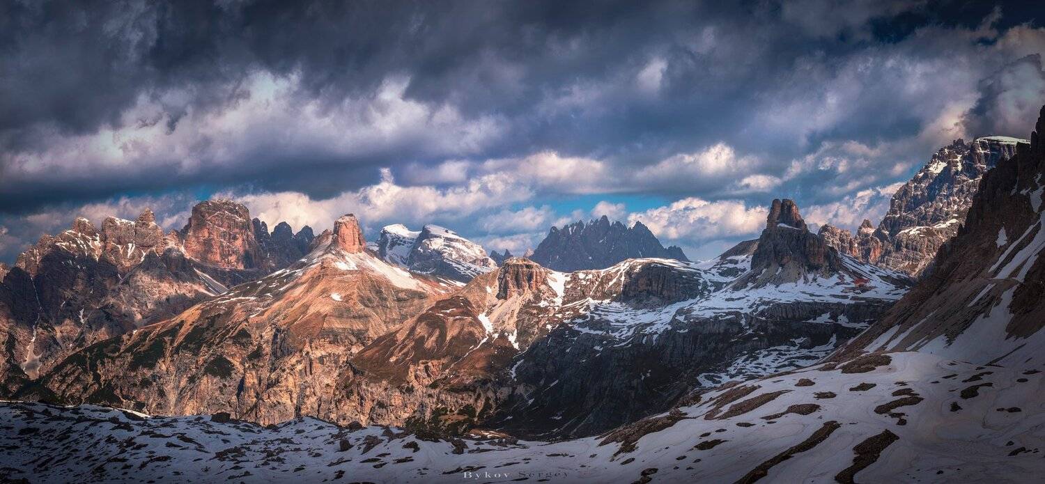 panorama, dolomiti, dolomites, photography, mood, blue, silence, rocks, peaks, cluouds, glacier, alps, wbpa, nature, beautiful, stunning, landscape,, Сергей Быков