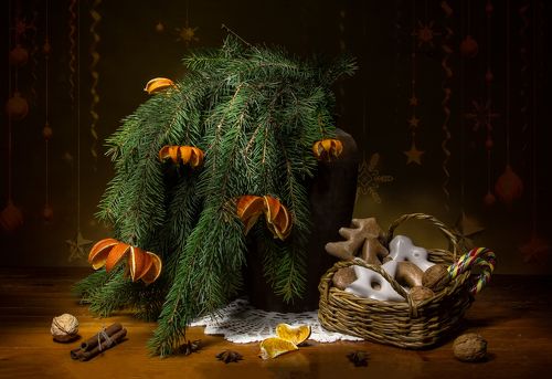 Хищные мандаринки:) С наступающим!