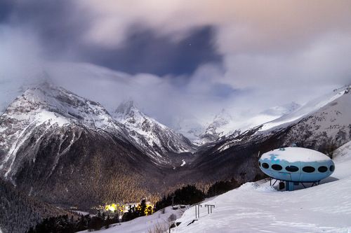 Домбайская ночь