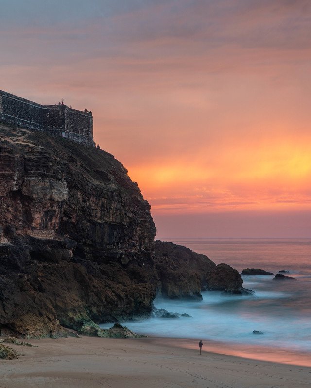 portugal, long exposure, nazare Nazare фото превью
