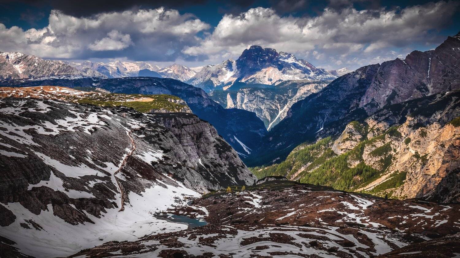 panorama, dolomiti, dolomites, photography, mood, blue, silence, rocks, peaks, cluouds, glacier, alps, wbpa, nature, beautiful, stunning, landscape,, Сергей Быков