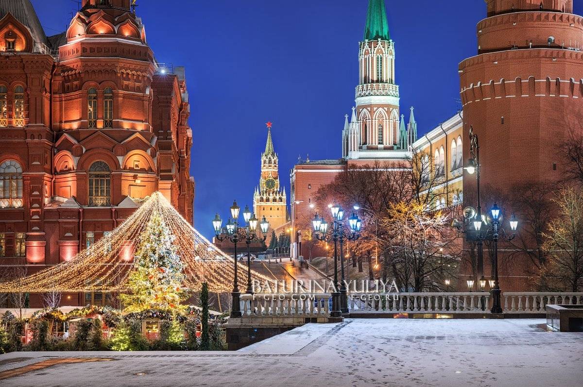 москва, новый год, кремль, елка, Юлия Батурина