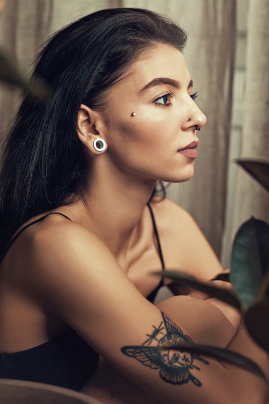 portrait women brunette women by wpixel (More Than Beauty) фото превью