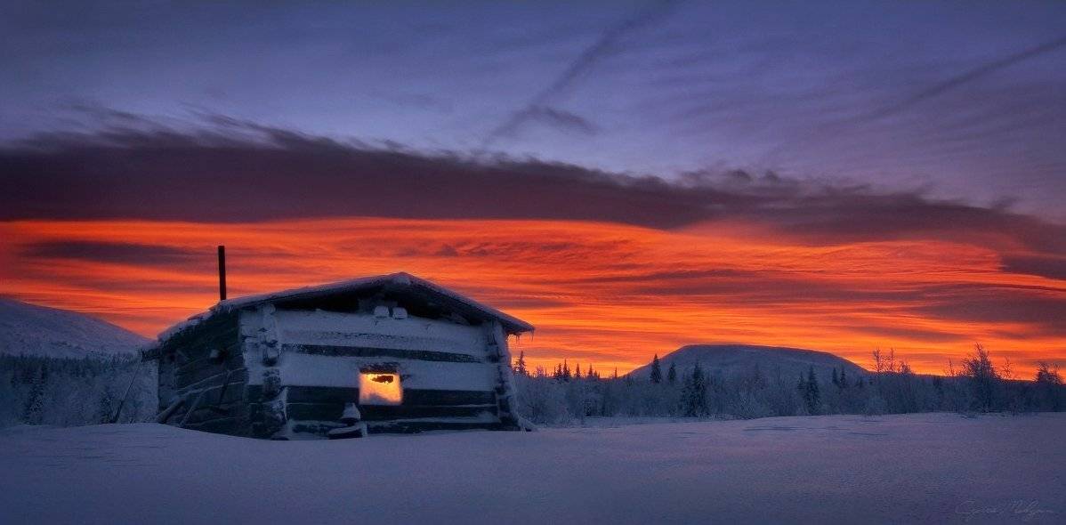 урал, зима, гух, рассвет, Сергей Макурин