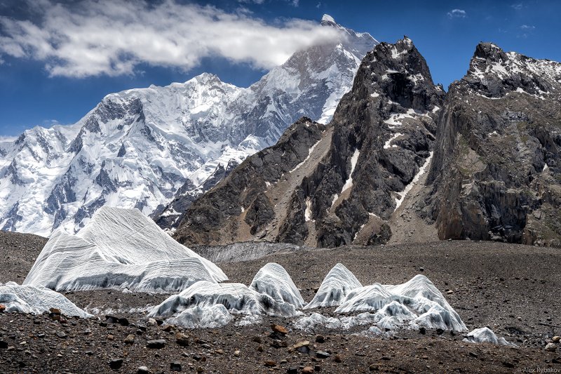 Горы, Каракорум, Пакистан, Машербрум.  Машербрум - великий и ужасный. фото превью