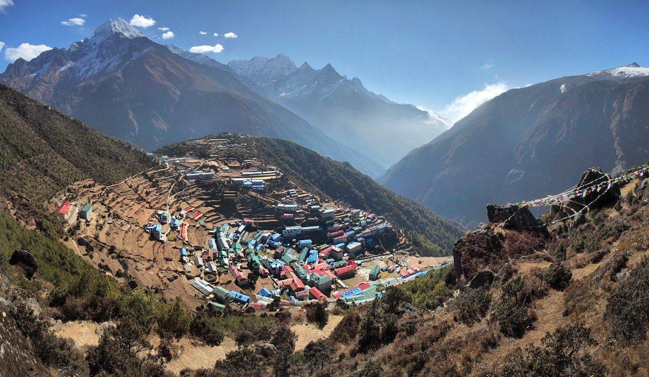 горы, гималаи, намче-базар, Сергей Макурин