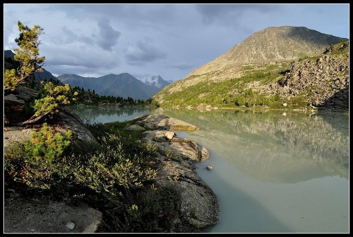 алтай, оз.дарашколь, вечер, АНАТОЛИЙ ДОВЫДЕНКО