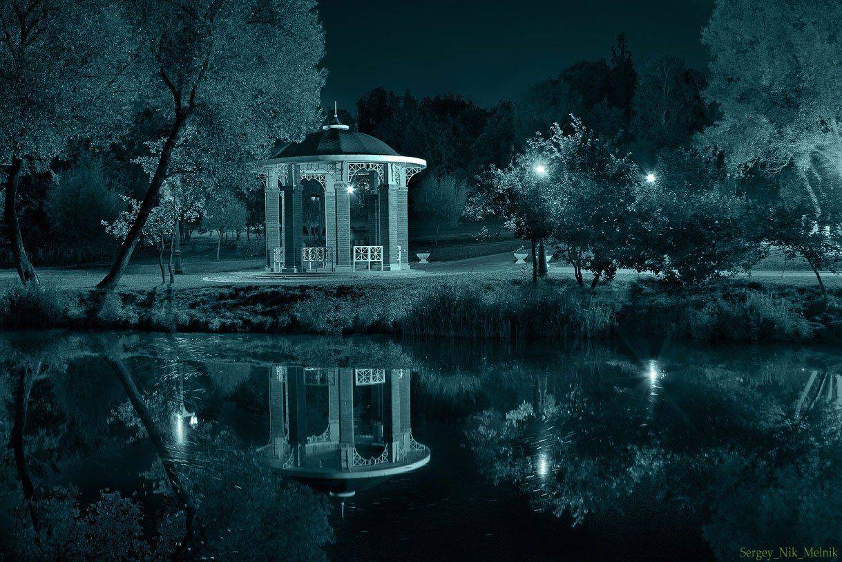 беларусь,   город,   минск,   вечер,   ночь,    река, Melnik-oy Serg-N-