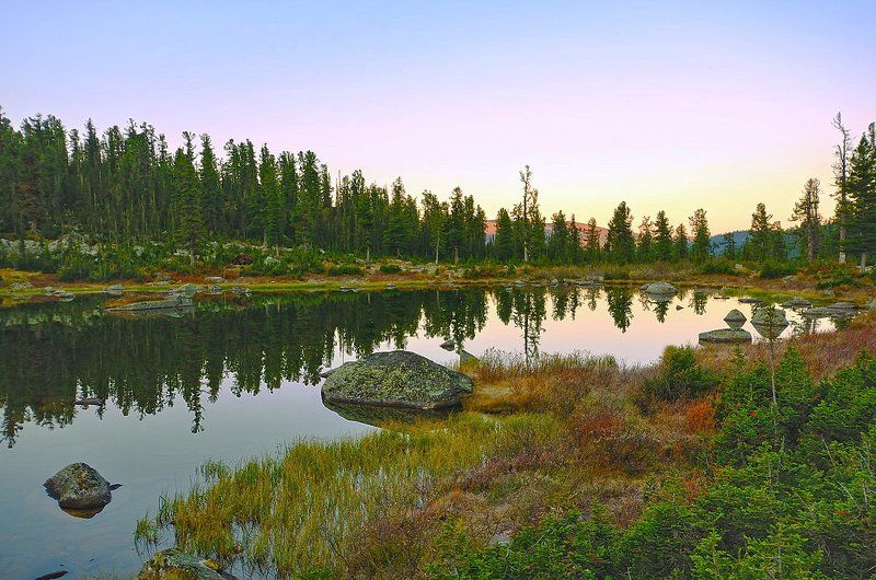 Озеро мишек,любящих сгущенку. фото превью