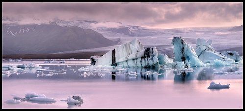 Льды Исландии.