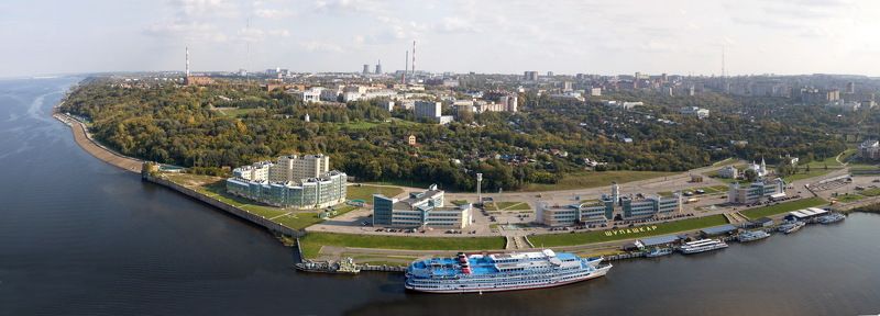 чебоксарский, залив ПРОлетая Чебоксары фото превью