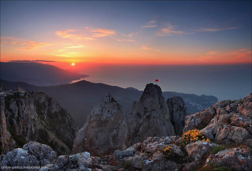 туман,рассвет,утро,туман,крым,ай-петри,горы, Антон Петрусь