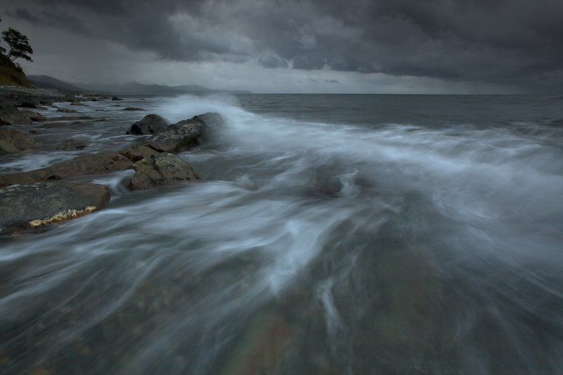 море, шторм Штормовое фото превью