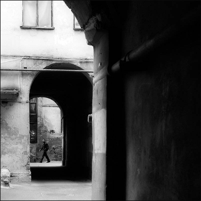 петербург, центр, чб, квадрат, Kirill Shapovalov