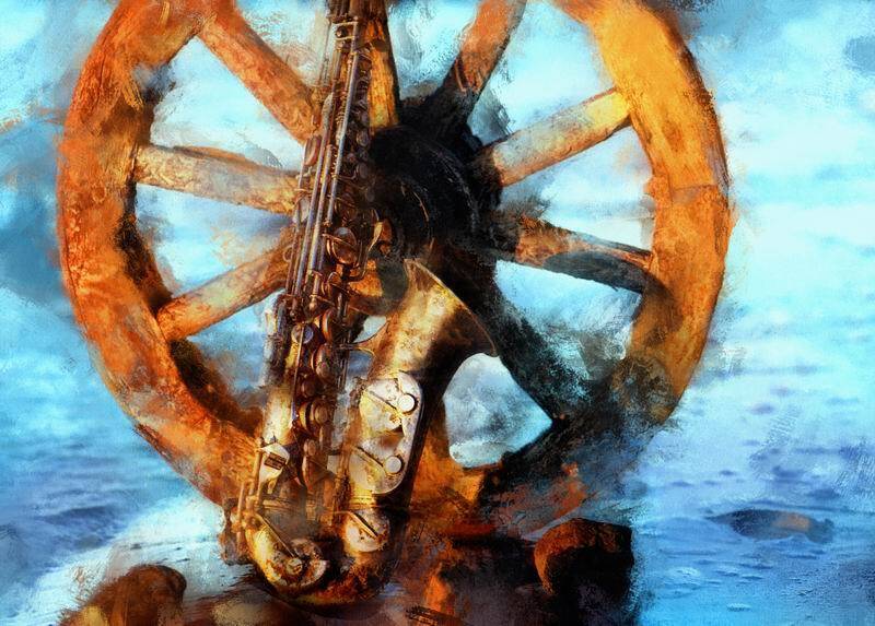 натюрморт, музыка, джаз, николай дмитрук