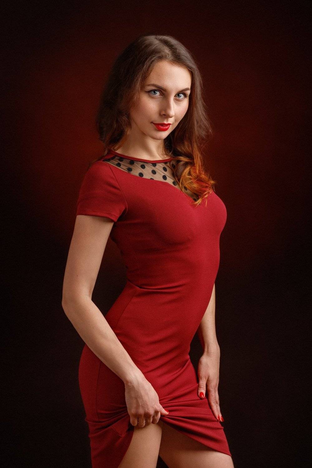 портрет, девушка, Сергеев Сергей