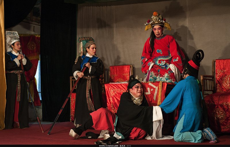 народный театр  民间戏班 фото превью