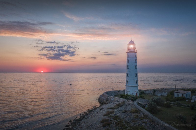 пейзаж,фототур,закат,рассвет,маяк,крым,севастополь,природа,россия «Путеводный свет» фото превью