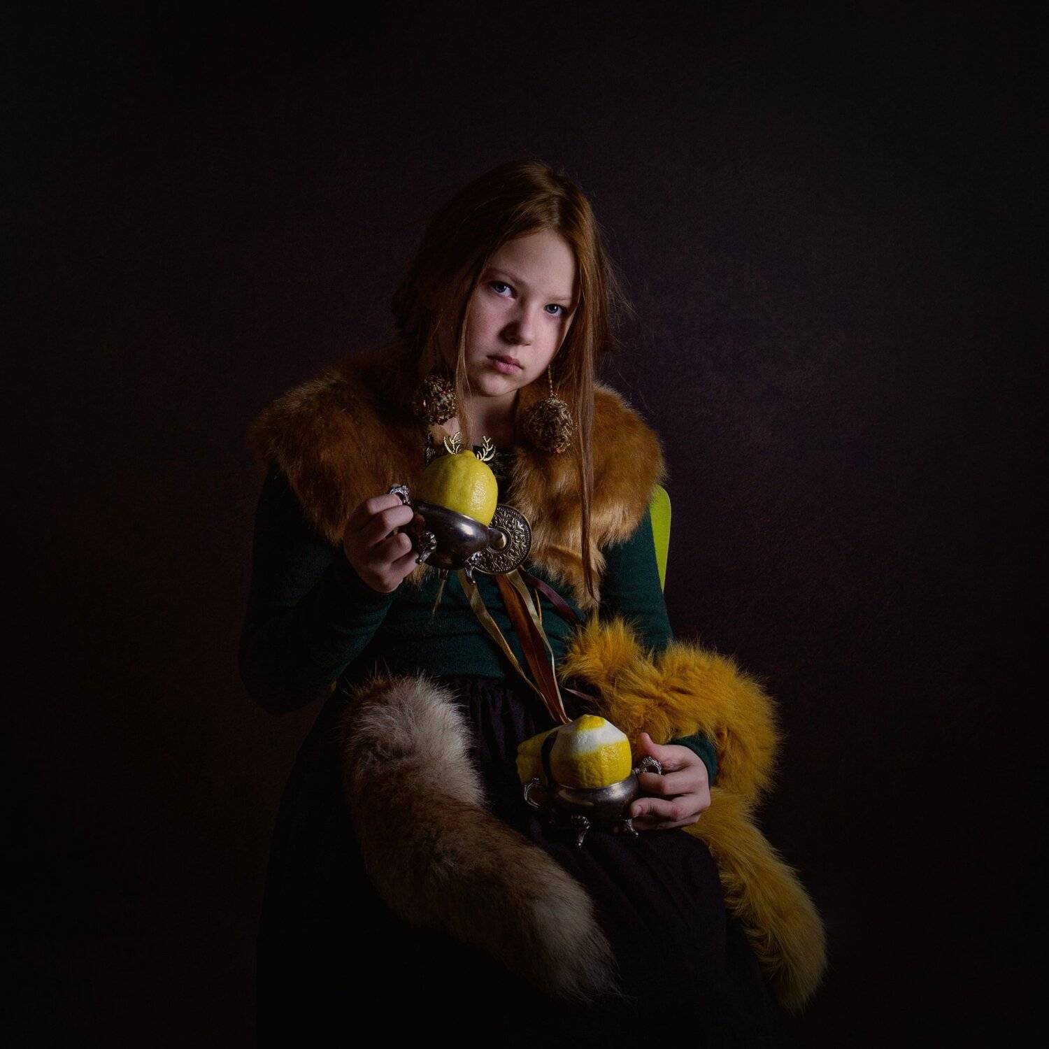 лимоны детский портрет вера шамраева, Вера Шамраева