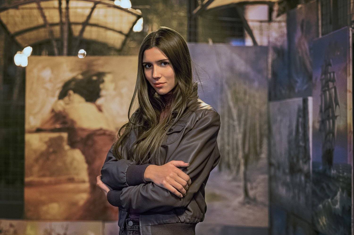 Девушка Взгляд Портрет Арбат Стиль Улица , Юрий Захаров