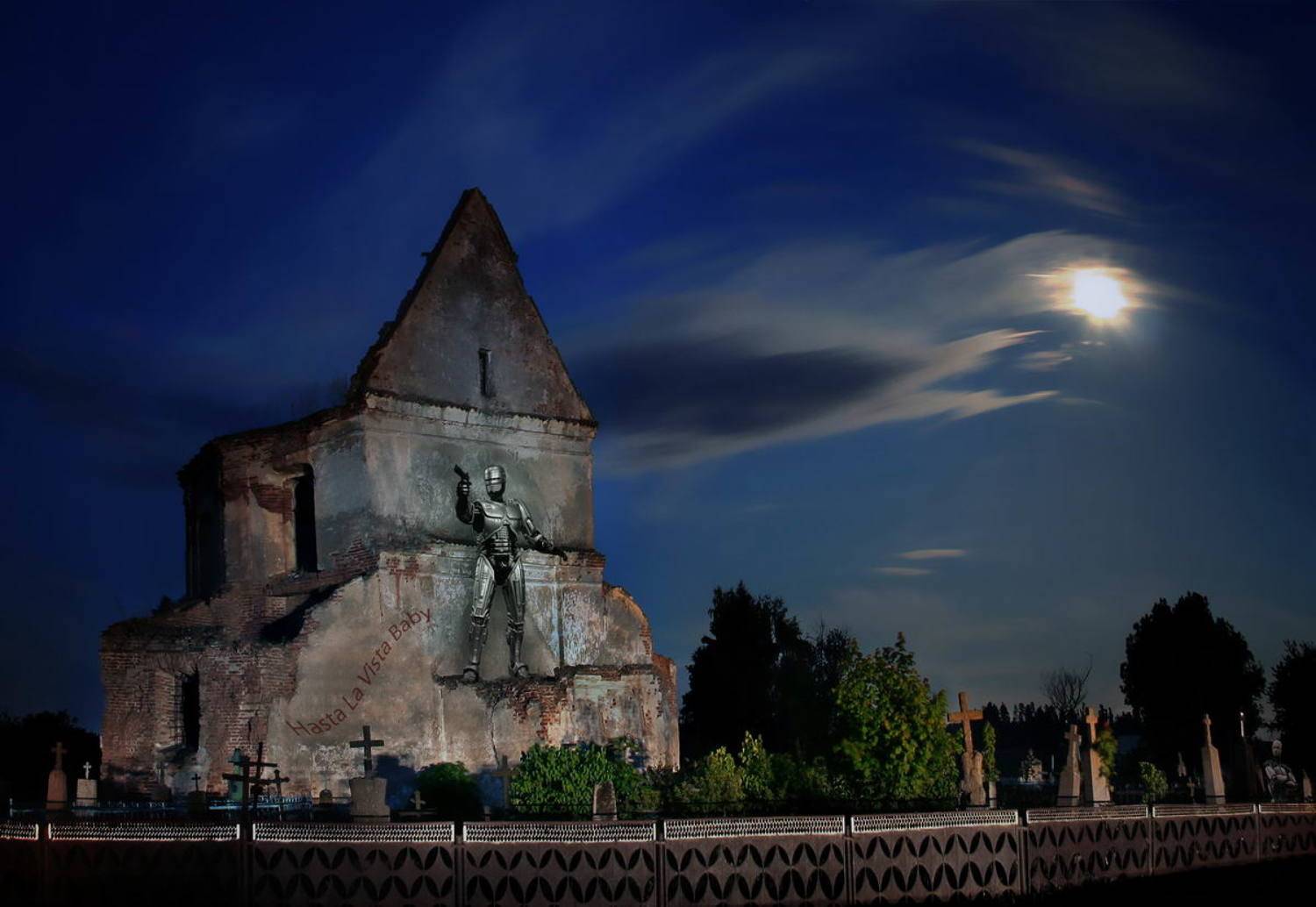 робот, робокоп, терминатор, ии, интеллект,  технологии, алтарь, искусство, Melnik-oy Serg-N-