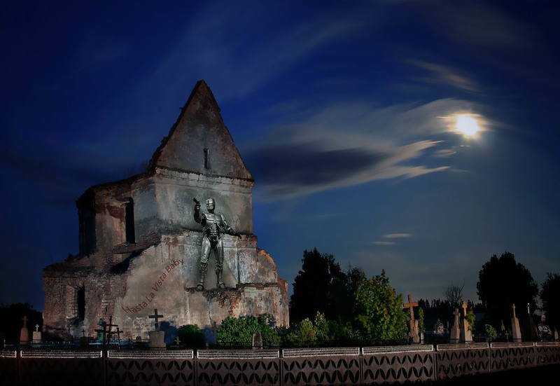 робот, робокоп, терминатор, ии, интеллект,  технологии, алтарь, искусство В ночь перед Рождеством, или… фото превью