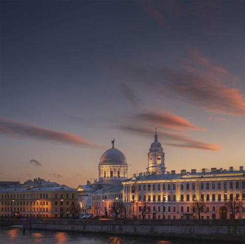 Екатерининская церковь, Тучков переулок